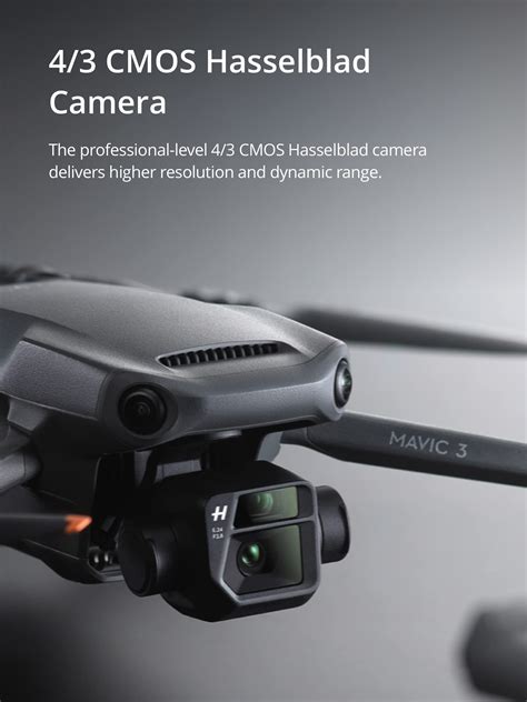 drone mavic|DJI Mavic 3, Drone with 4/3 CMOS Hasselblad Camera, 5.1K。